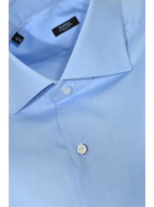 Camicia in cotone Azzurro BARBA NAPOLI | P01440690003